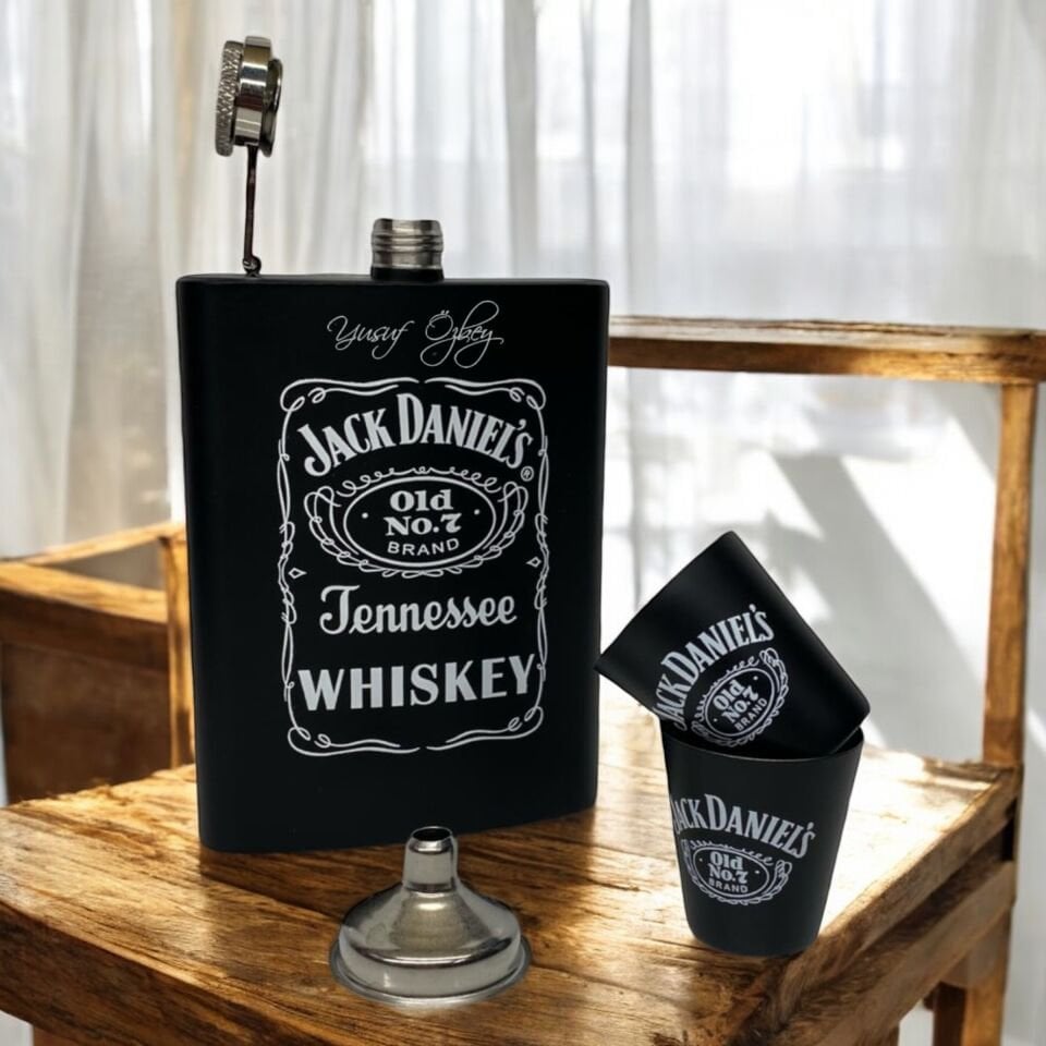 Kişiye Özel Jack Daniels Alkol Matarası